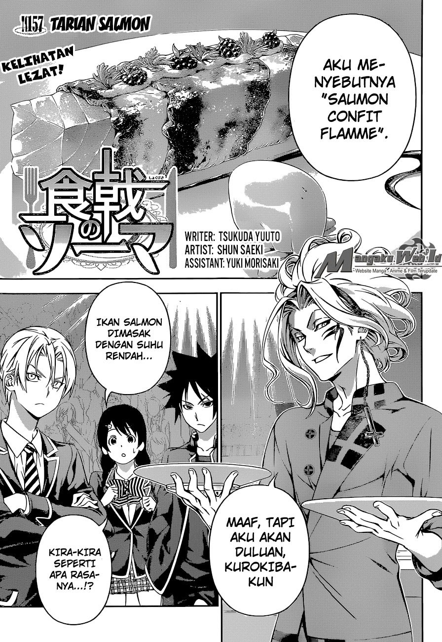 Baca Shokugeki no Souma Etoile - Chapter 157 halaman 2