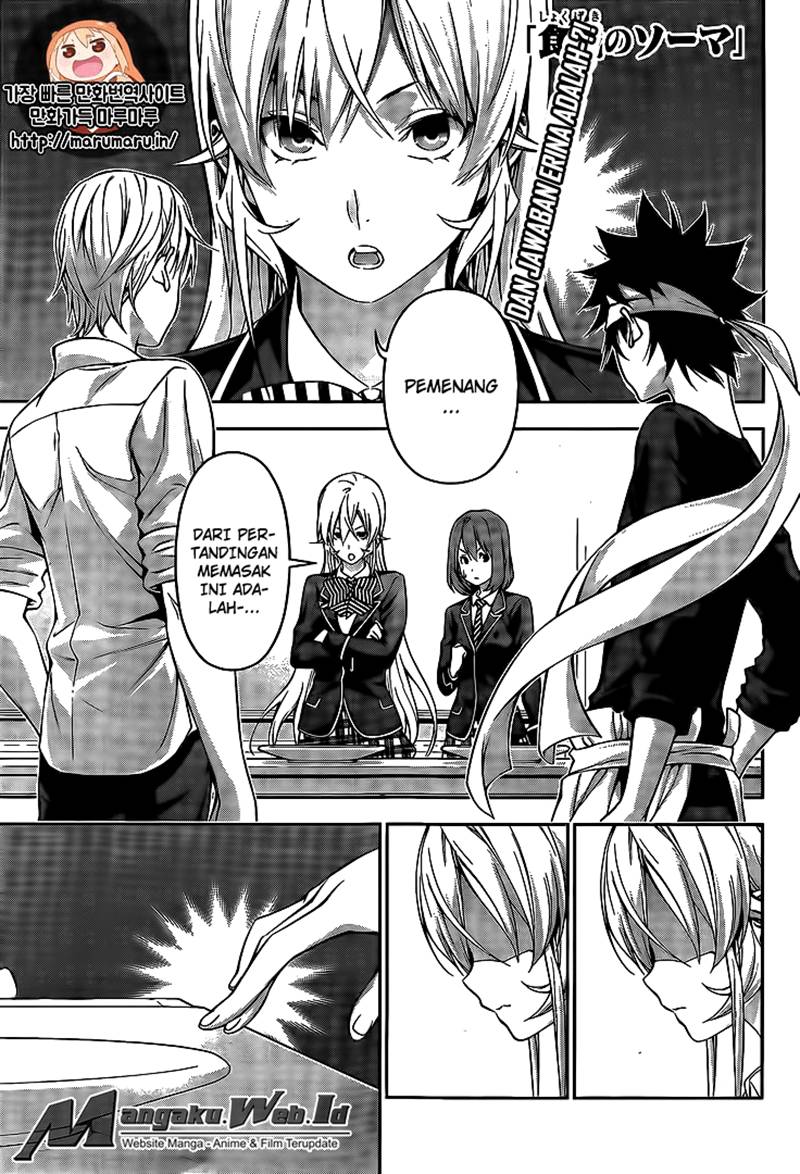 Baca Shokugeki no Souma Etoile - Chapter 166 halaman 1