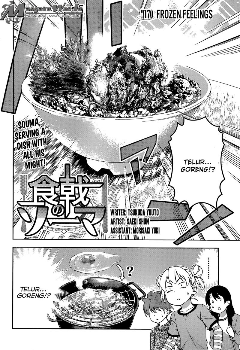 Baca Shokugeki no Souma Etoile - Chapter 170 halaman 3