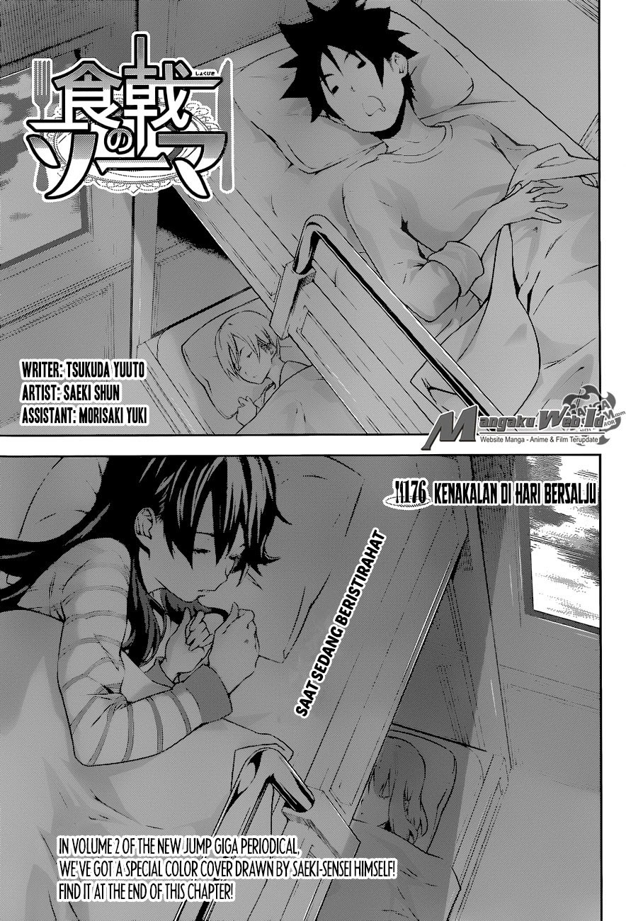 Baca Shokugeki no Souma Etoile - Chapter 176 halaman 2