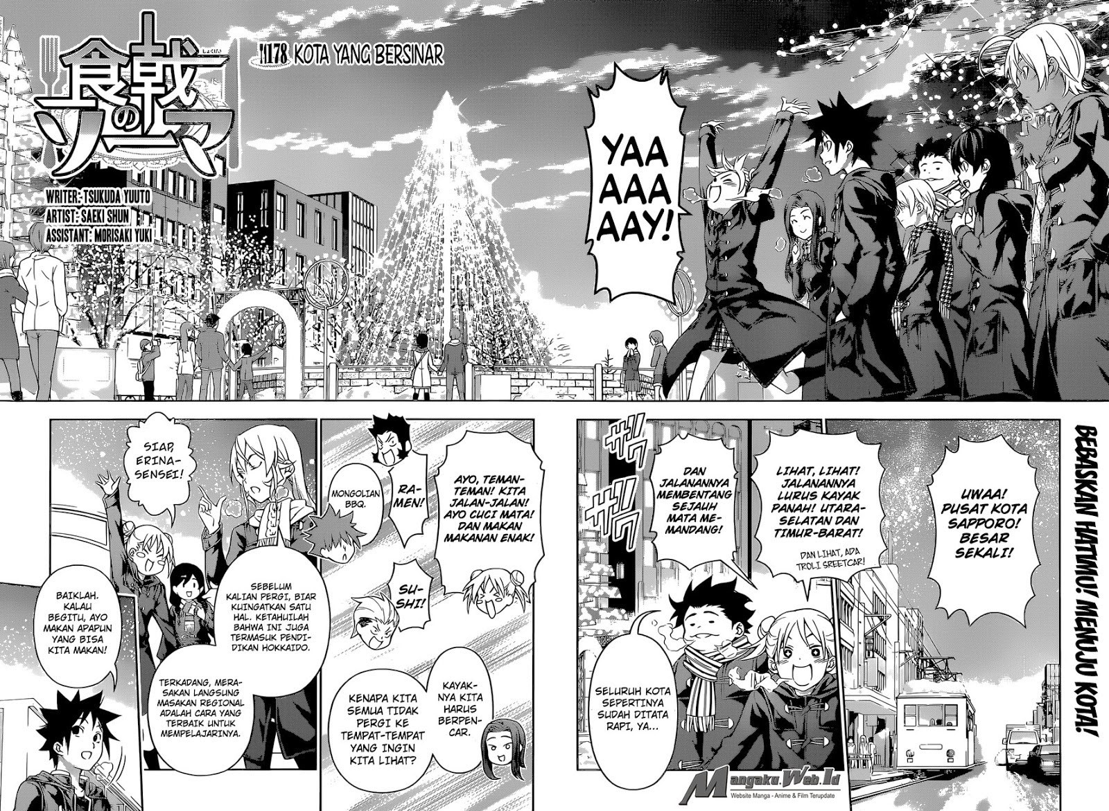 Baca Shokugeki no Souma Etoile - Chapter 178 halaman 3