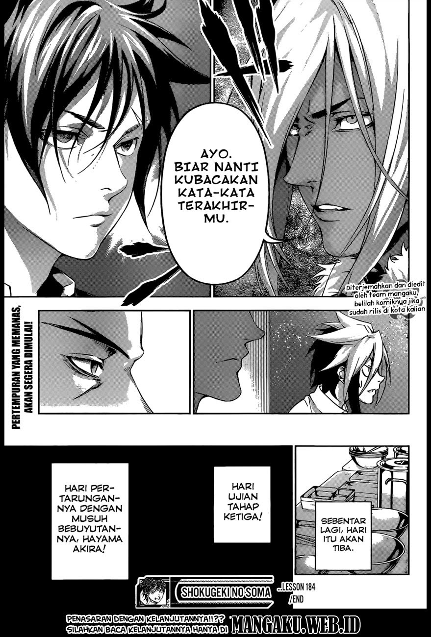 Baca Shokugeki no Souma Etoile - Chapter 184 halaman 20