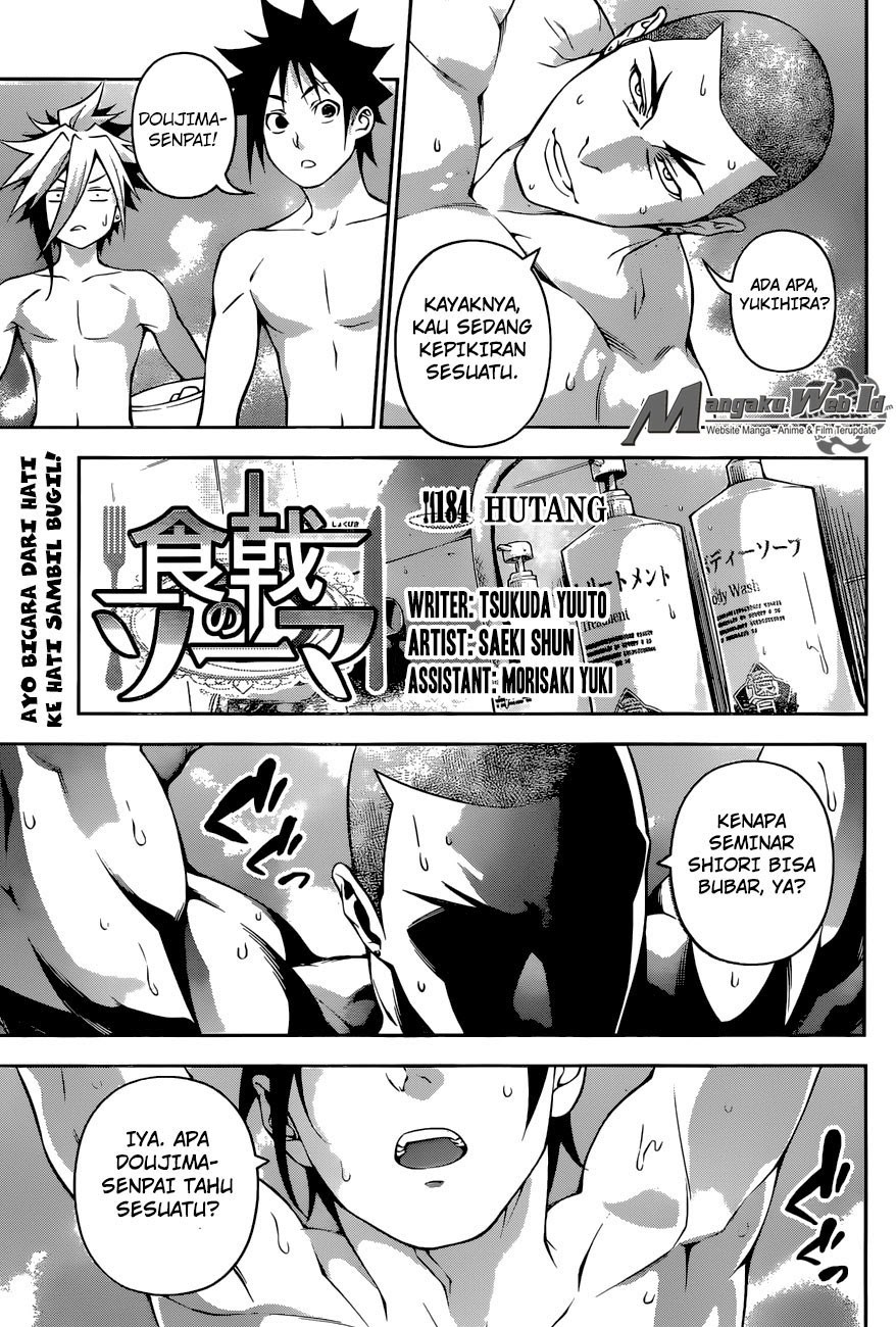 Baca Shokugeki no Souma Etoile - Chapter 184 halaman 4