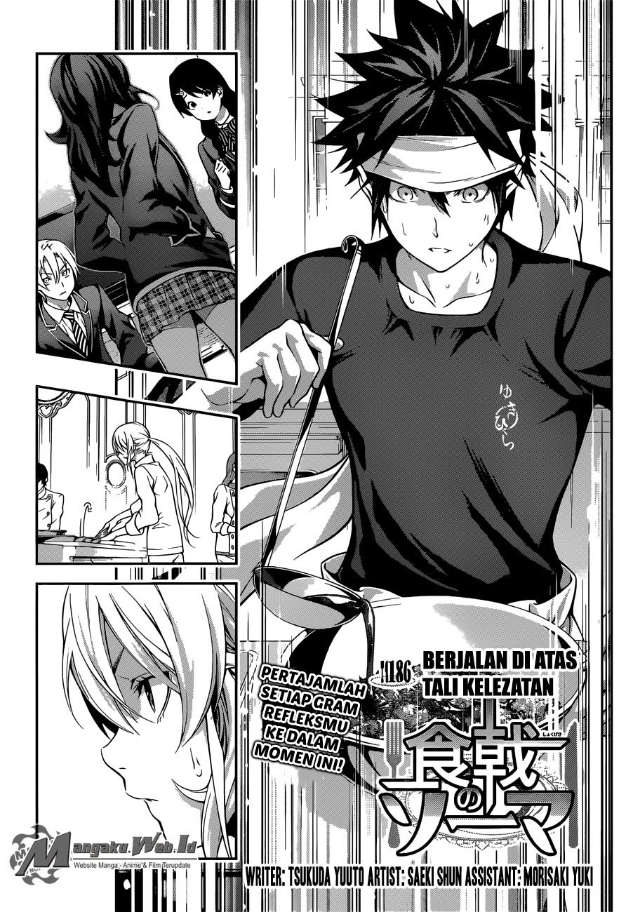 Baca Shokugeki no Souma Etoile - Chapter 186 halaman 3
