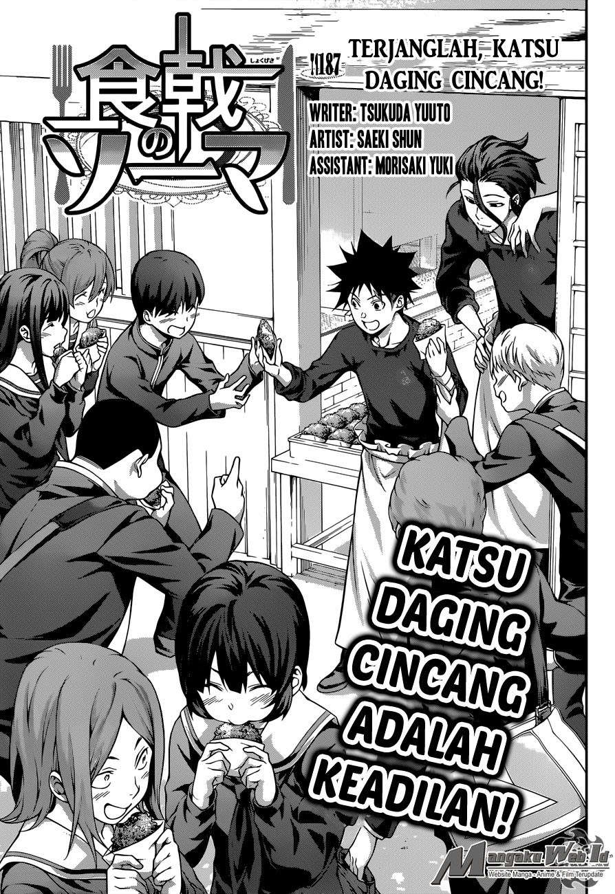 Baca Shokugeki no Souma Etoile - Chapter 187 halaman 5