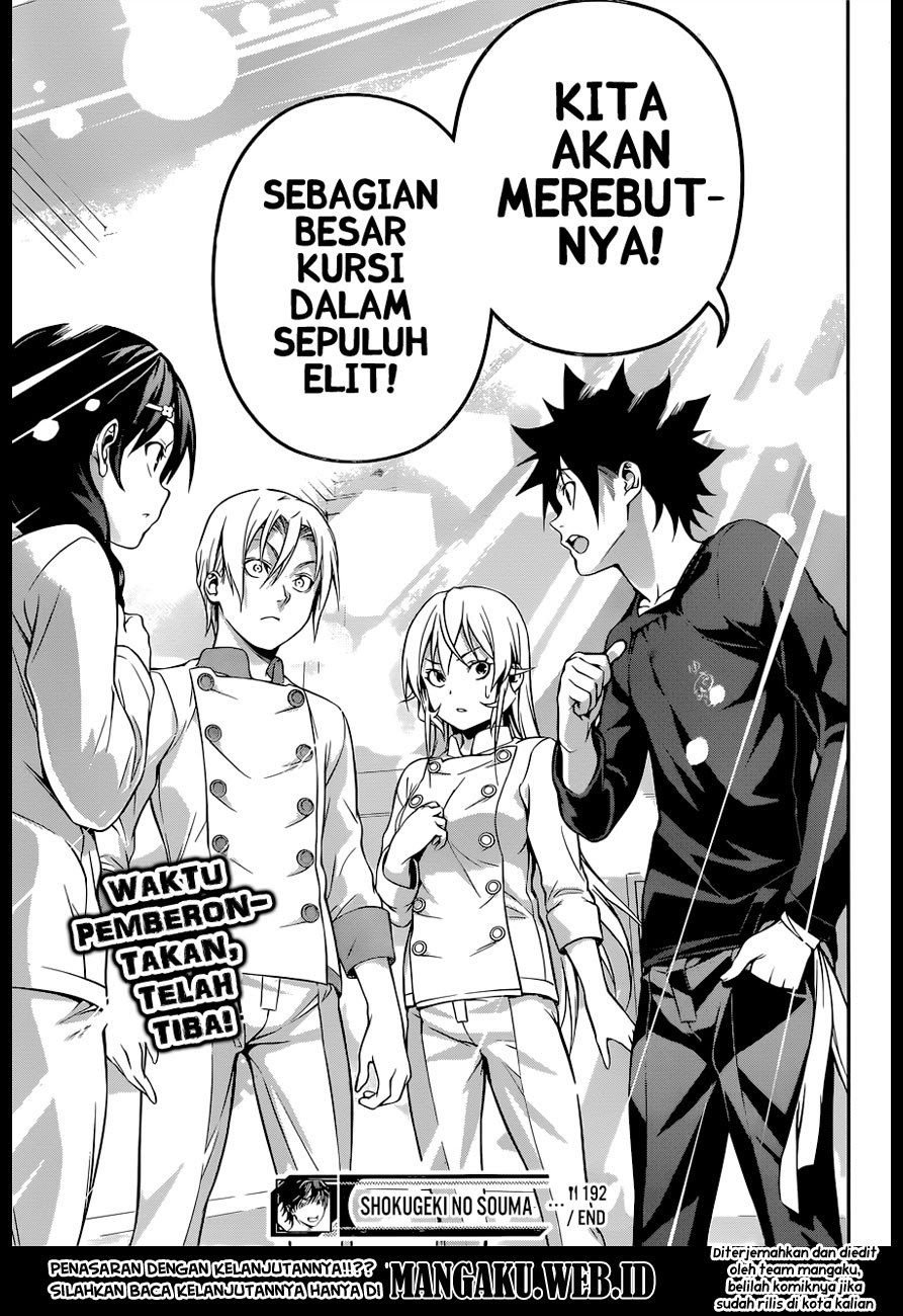 Baca Shokugeki no Souma Etoile - Chapter 192 halaman 19
