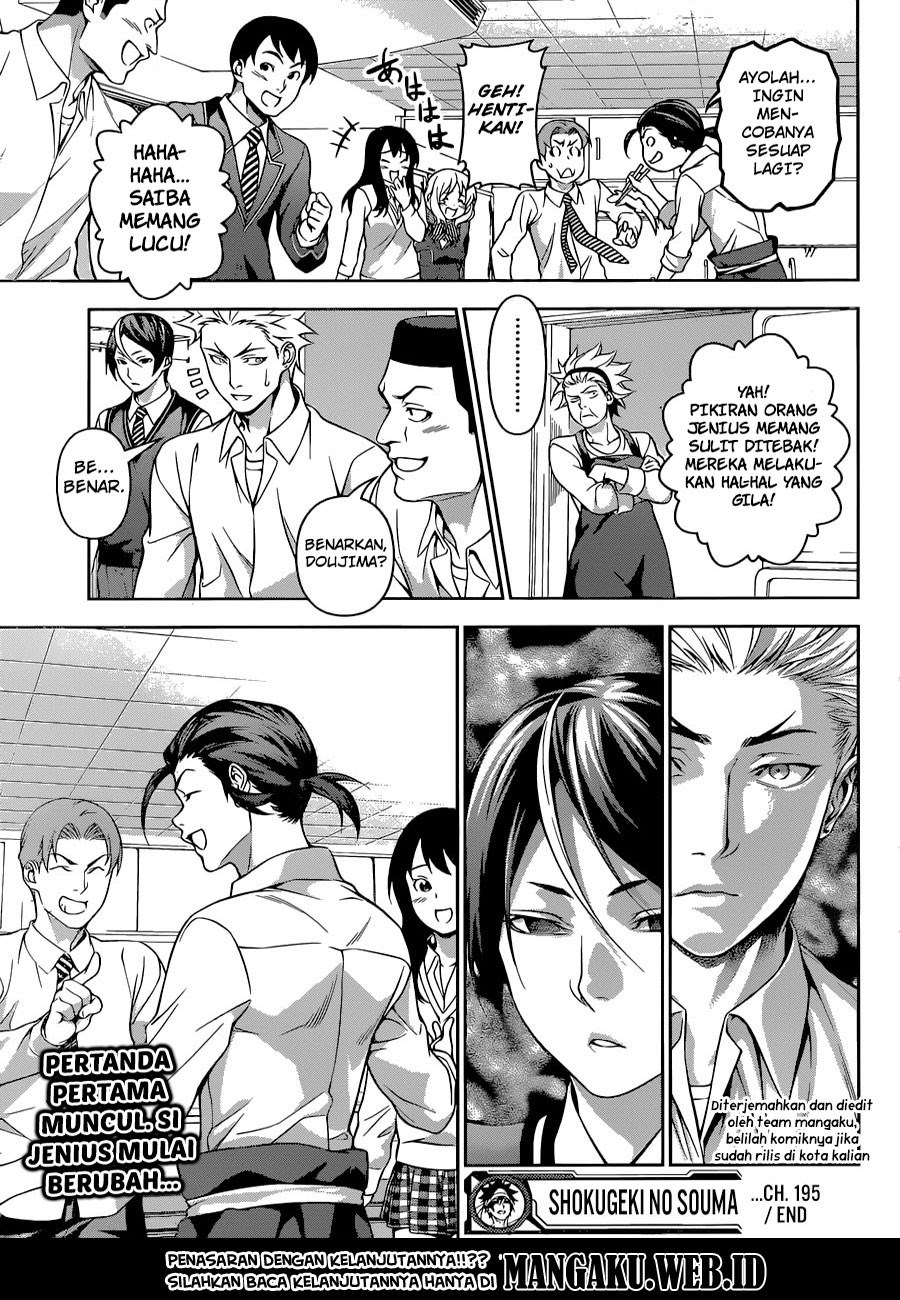 Baca Shokugeki no Souma Etoile - Chapter 195 halaman 19