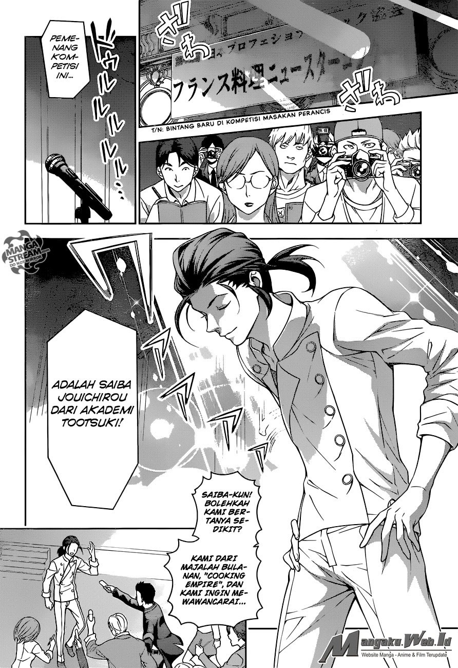 Baca Shokugeki no Souma Etoile - Chapter 195 halaman 5