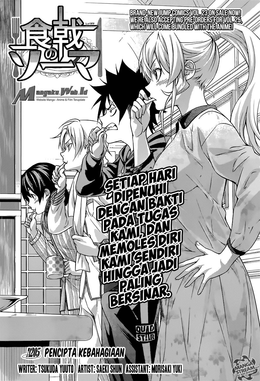 Baca Shokugeki no Souma Etoile - Chapter 205 halaman 3