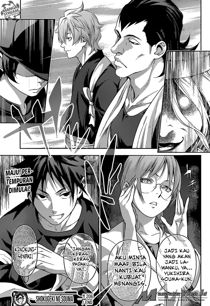 Baca Shokugeki no Souma Etoile - Chapter 206 halaman 18