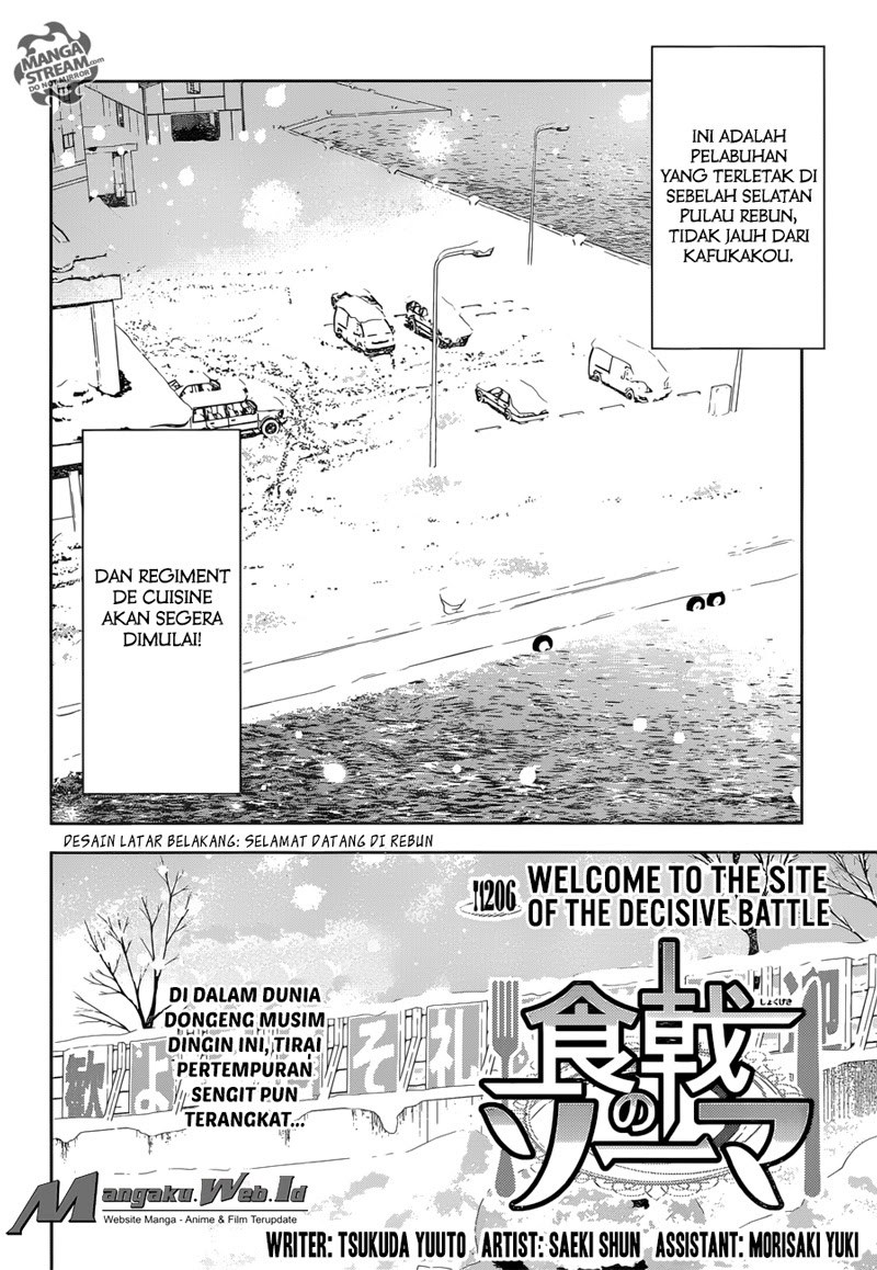 Baca Shokugeki no Souma Etoile - Chapter 206 halaman 2