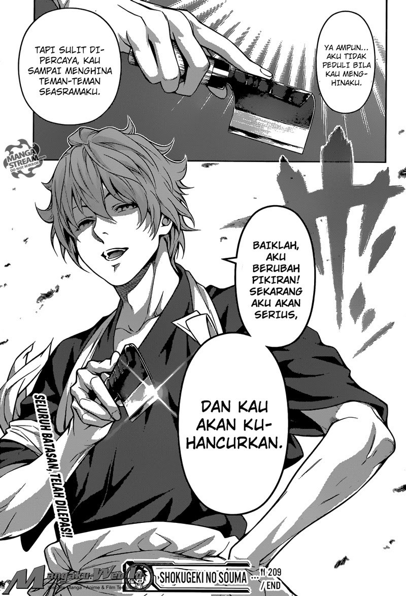 Baca Shokugeki no Souma Etoile - Chapter 209 halaman 19
