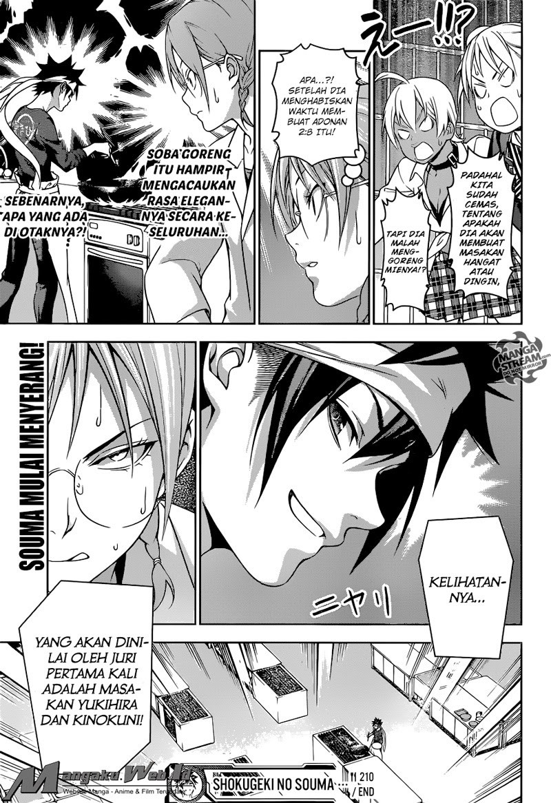 Baca Shokugeki no Souma Etoile - Chapter 210 halaman 19