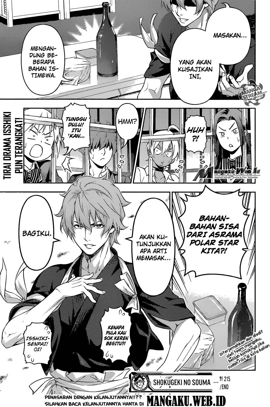 Baca Shokugeki no Souma Etoile - Chapter 215 halaman 18