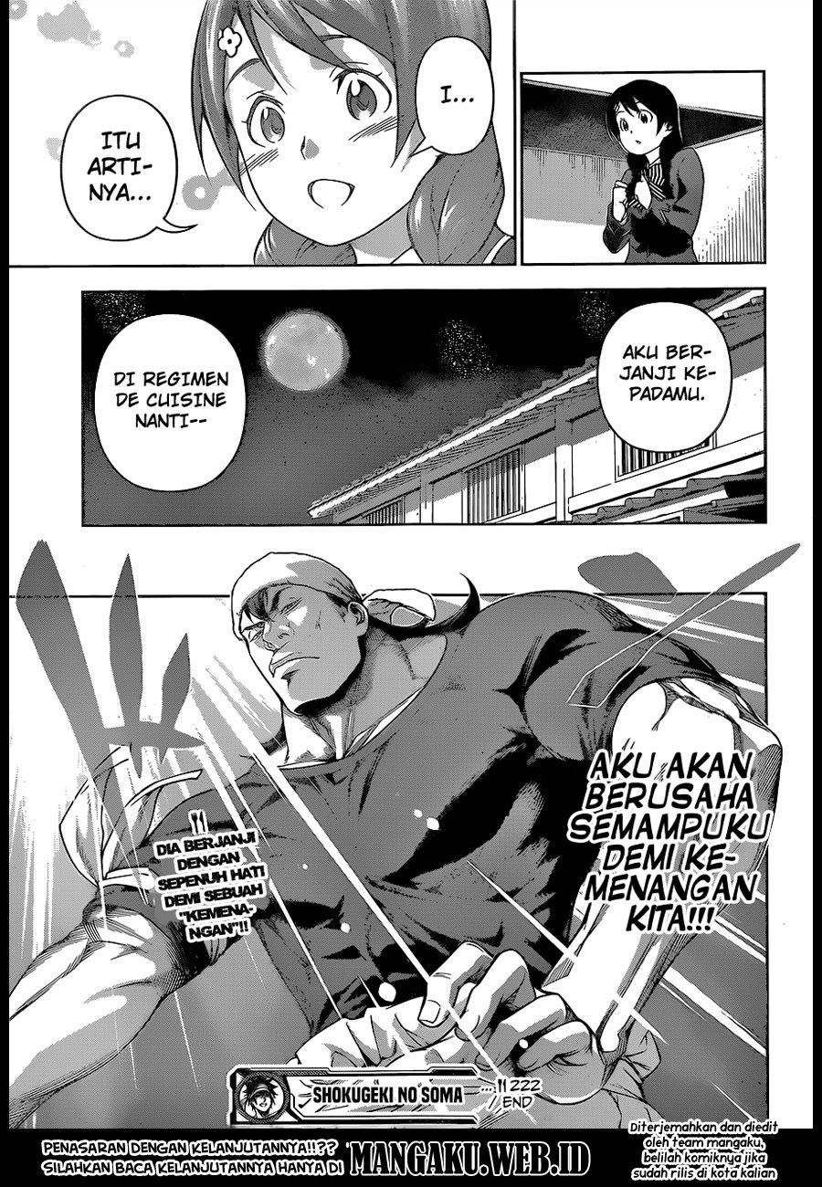 Baca Shokugeki no Souma Etoile - Chapter 222 halaman 19