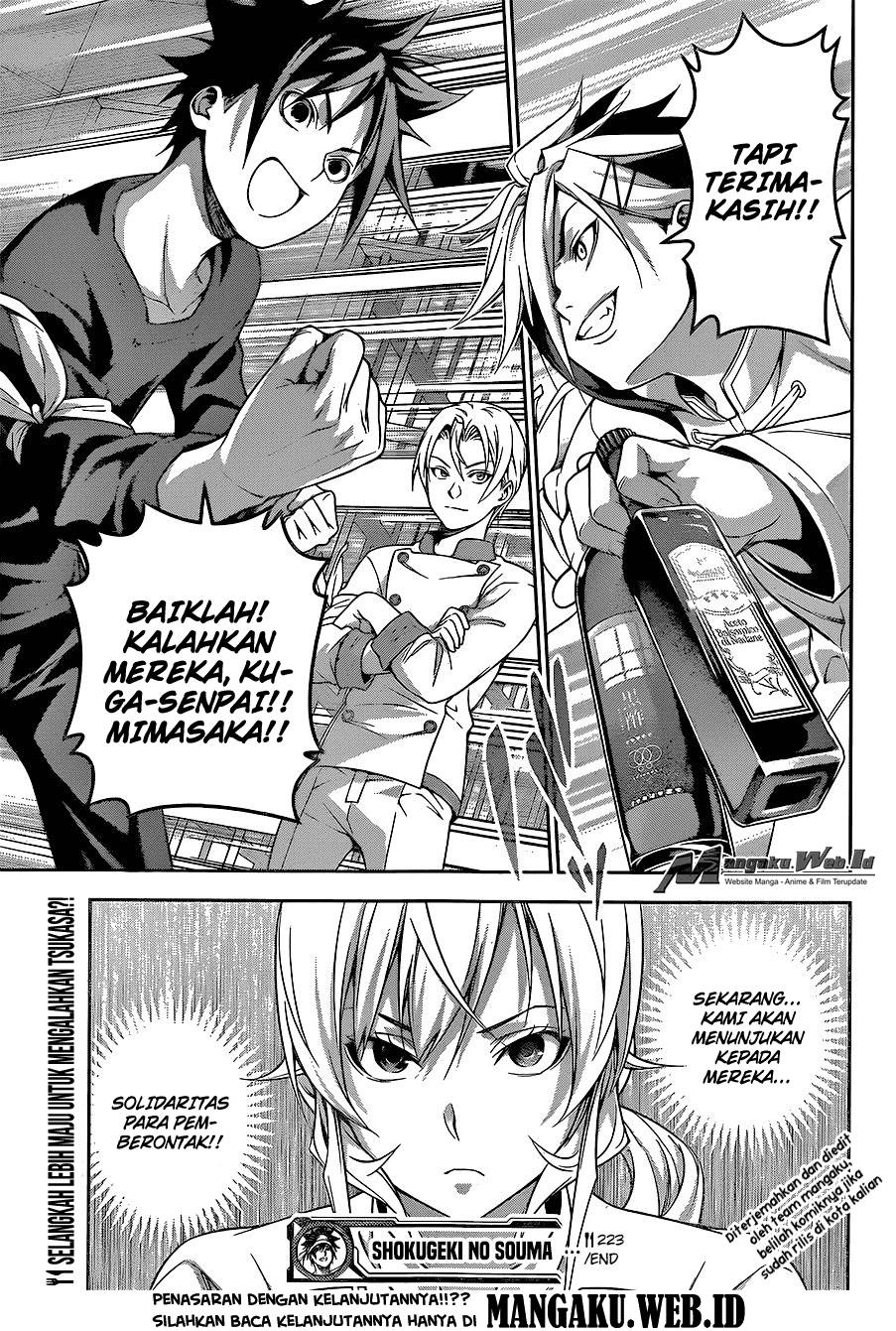 Baca Shokugeki no Souma Etoile - Chapter 223 halaman 17