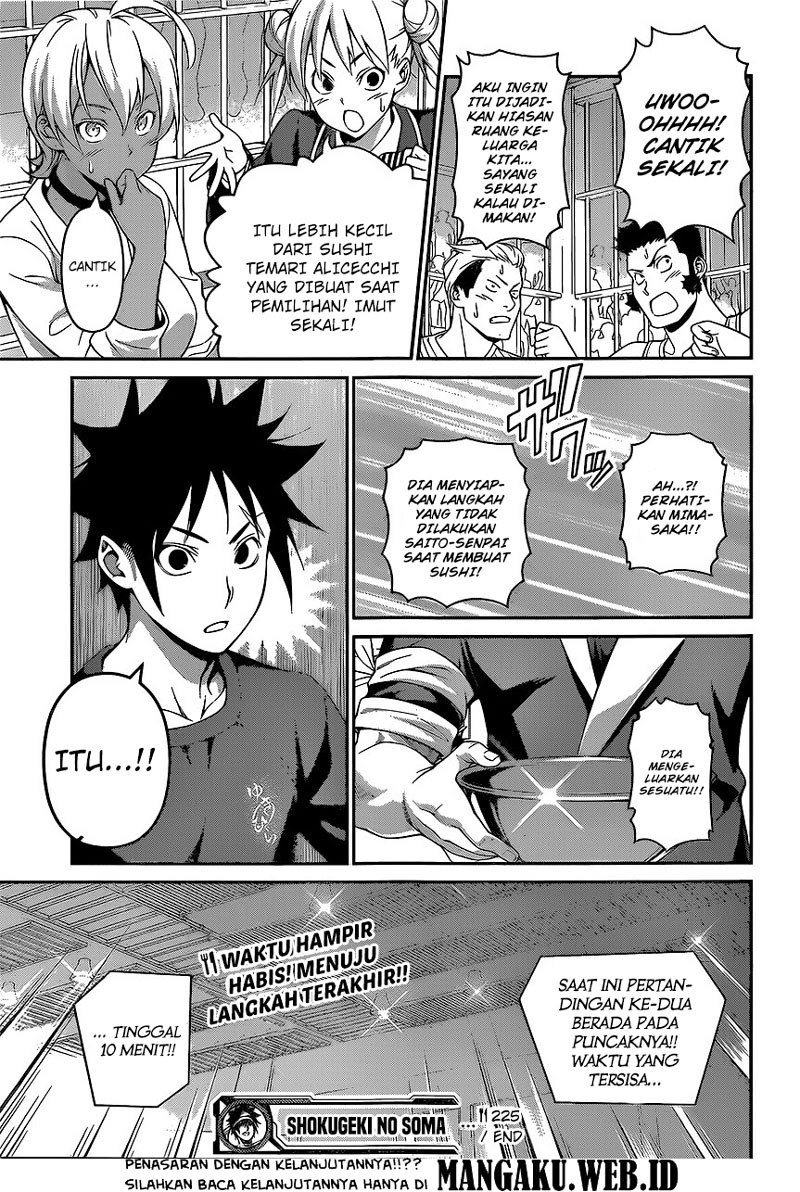 Baca Shokugeki no Souma Etoile - Chapter 225 halaman 20