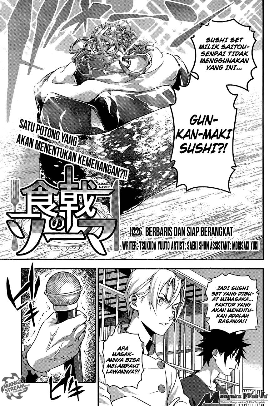 Baca Shokugeki no Souma Etoile - Chapter 226 halaman 5