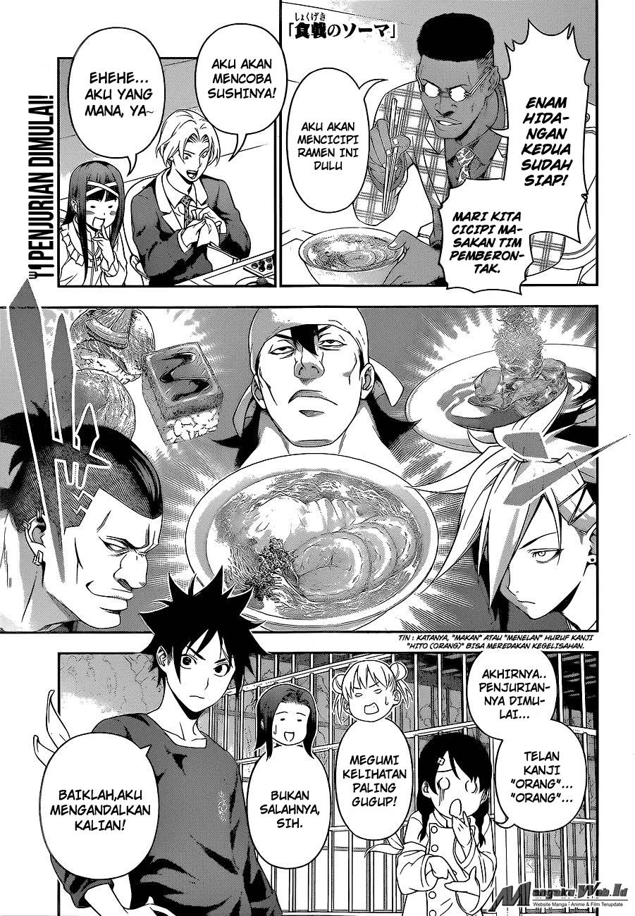 Baca Shokugeki no Souma Etoile - Chapter 227 halaman 1