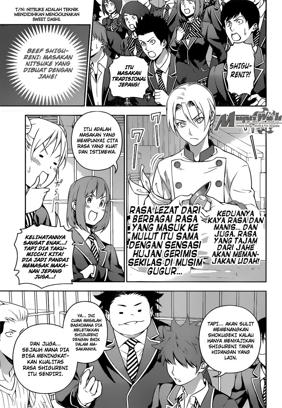 Baca Shokugeki no Souma Etoile - Chapter 233 halaman 9