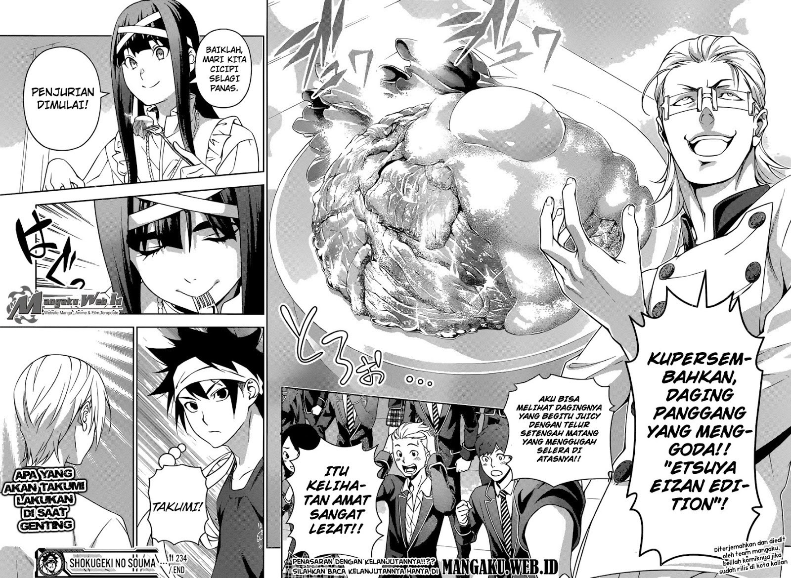 Baca Shokugeki no Souma Etoile - Chapter 234 halaman 18