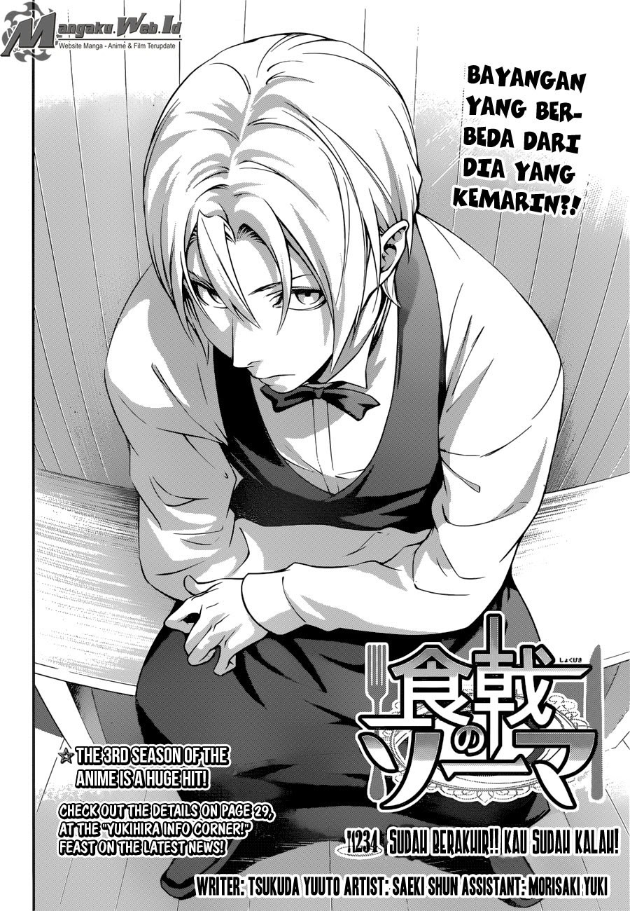 Baca Shokugeki no Souma Etoile - Chapter 234 halaman 2