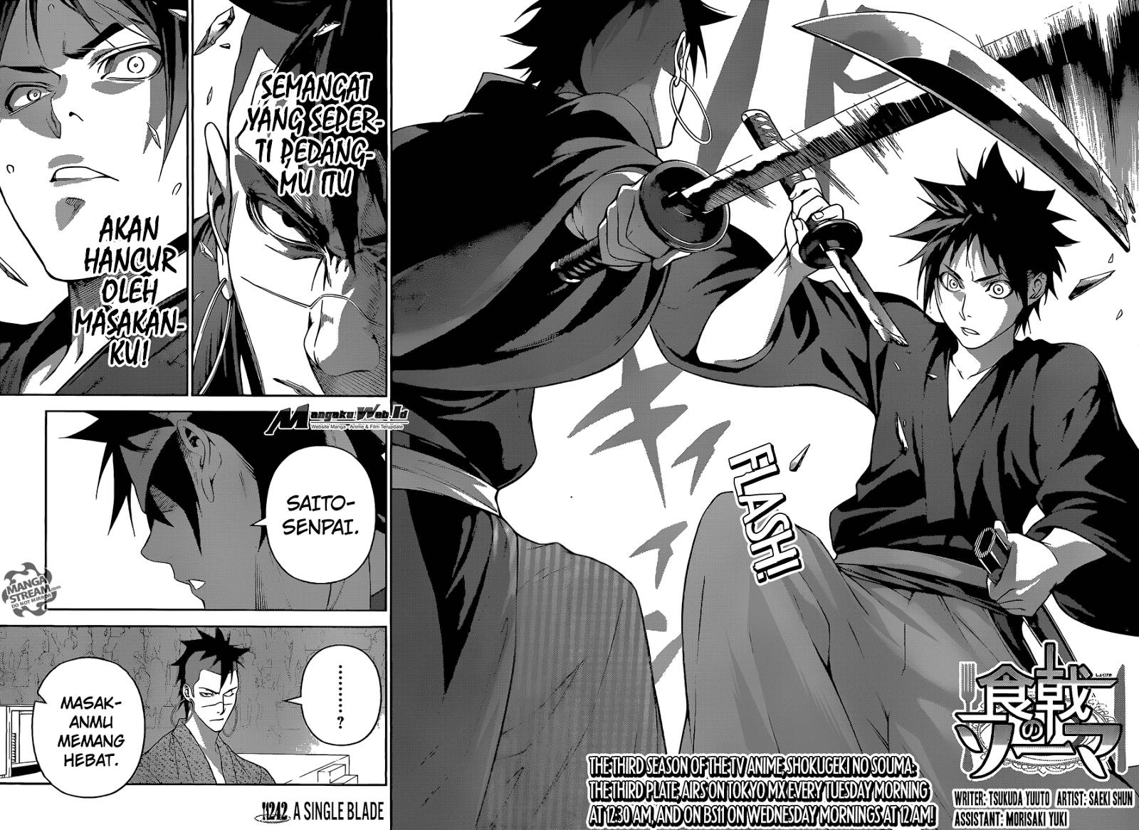 Baca Shokugeki no Souma Etoile - Chapter 242 halaman 2