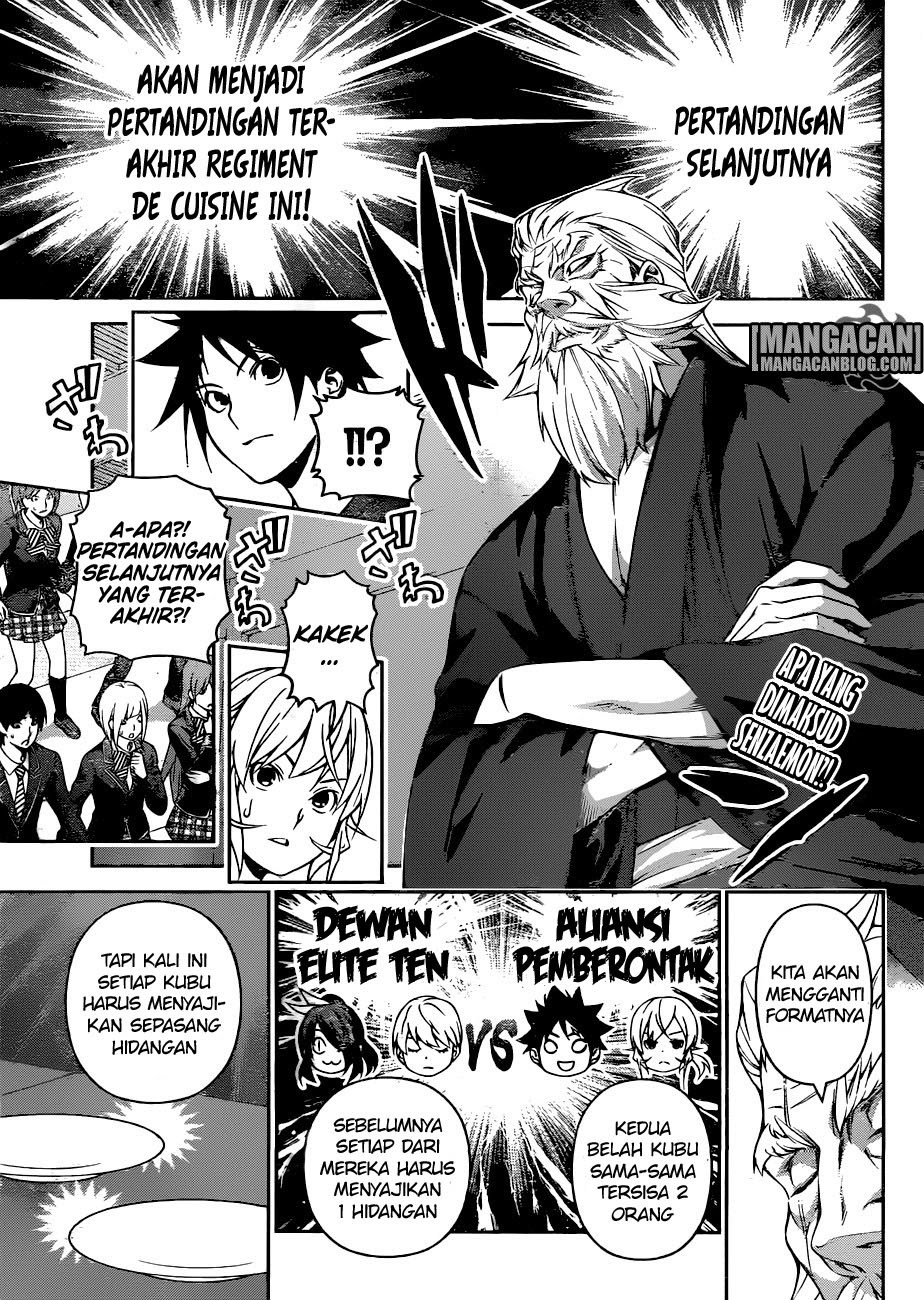 Baca Shokugeki no Souma Etoile - Chapter 253 halaman 3