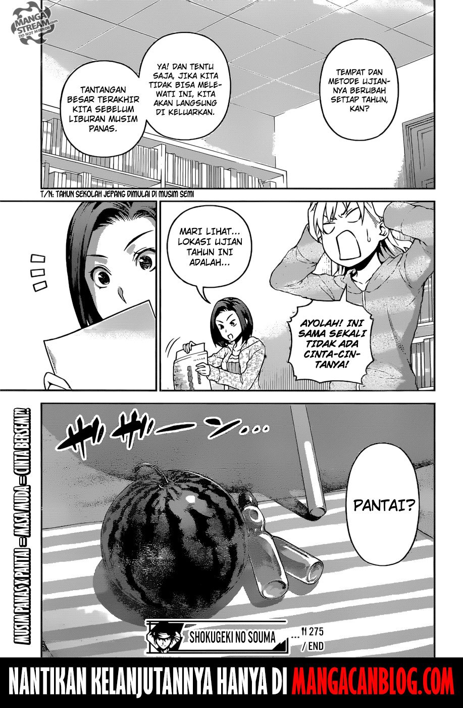 Baca Shokugeki no Souma Etoile - Chapter 276 halaman 20