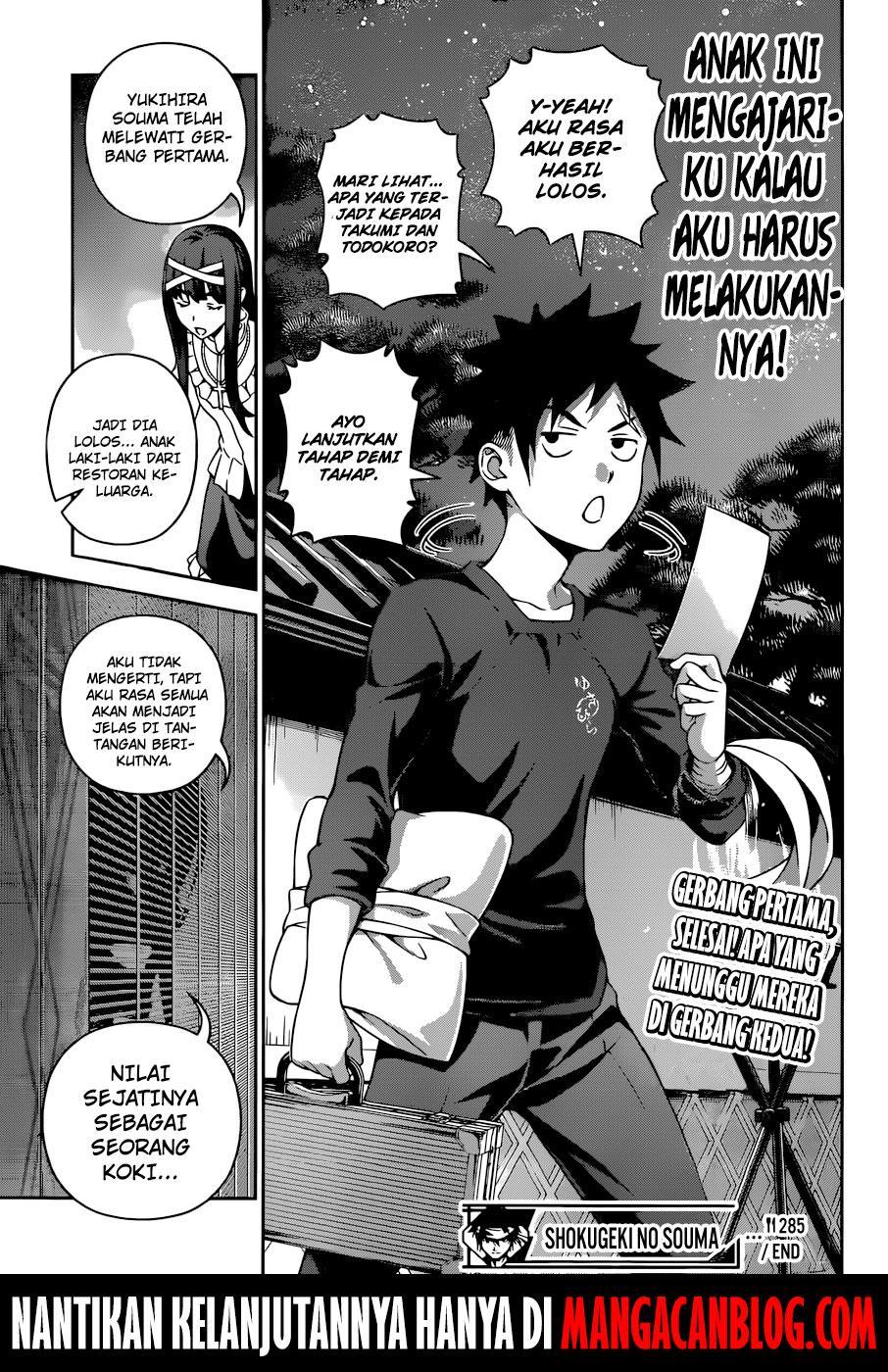 Baca Shokugeki no Souma Etoile - Chapter 285 halaman 22