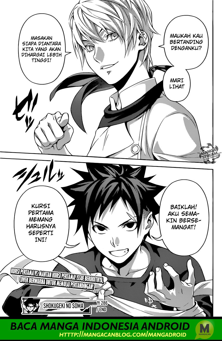 Baca Shokugeki no Souma Etoile - Chapter 286 halaman 20