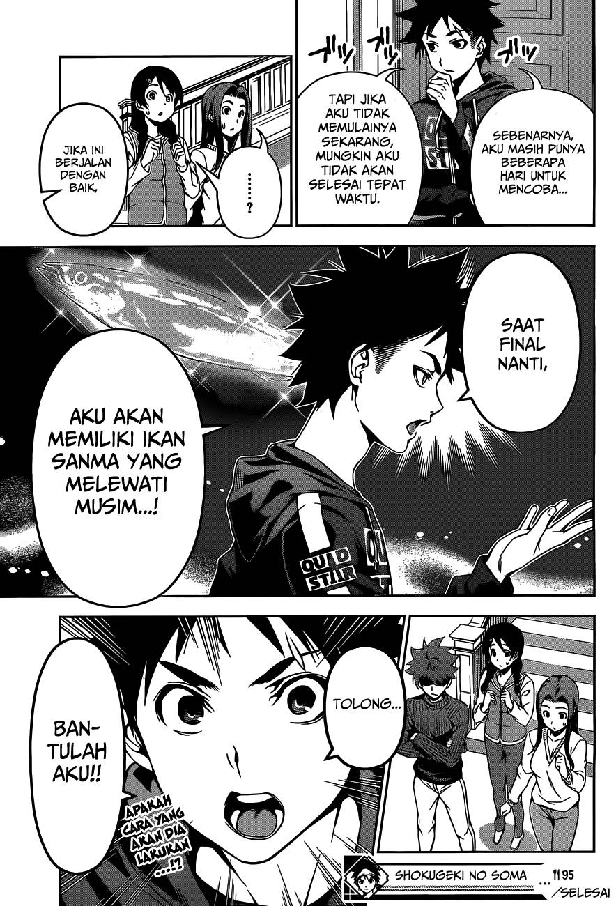 Baca Shokugeki no Souma Etoile - Chapter 95 halaman 21