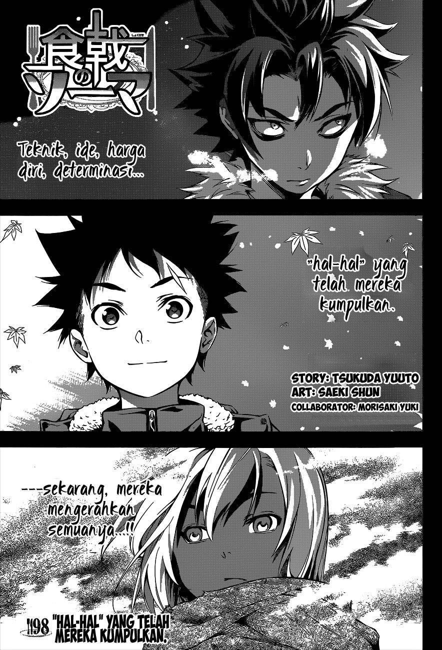 Baca Shokugeki no Souma Etoile - Chapter 98 halaman 1
