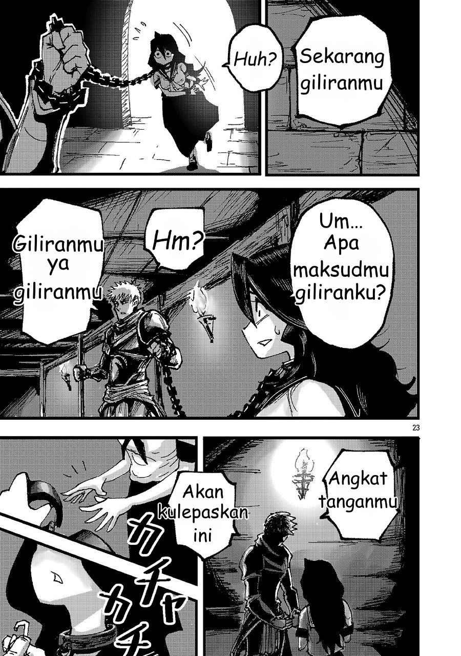 Baca Shoujo wa Isekai de “Satsuriku no Sainou” ni Mezameru Chapter 1 Bahasa Indonesia page 50