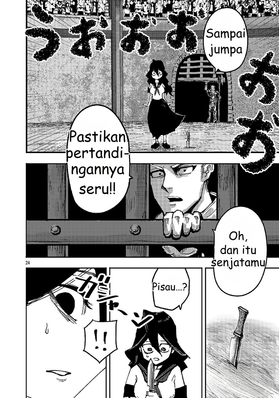 Baca Shoujo wa Isekai de “Satsuriku no Sainou” ni Mezameru Chapter 1 Bahasa Indonesia page 52