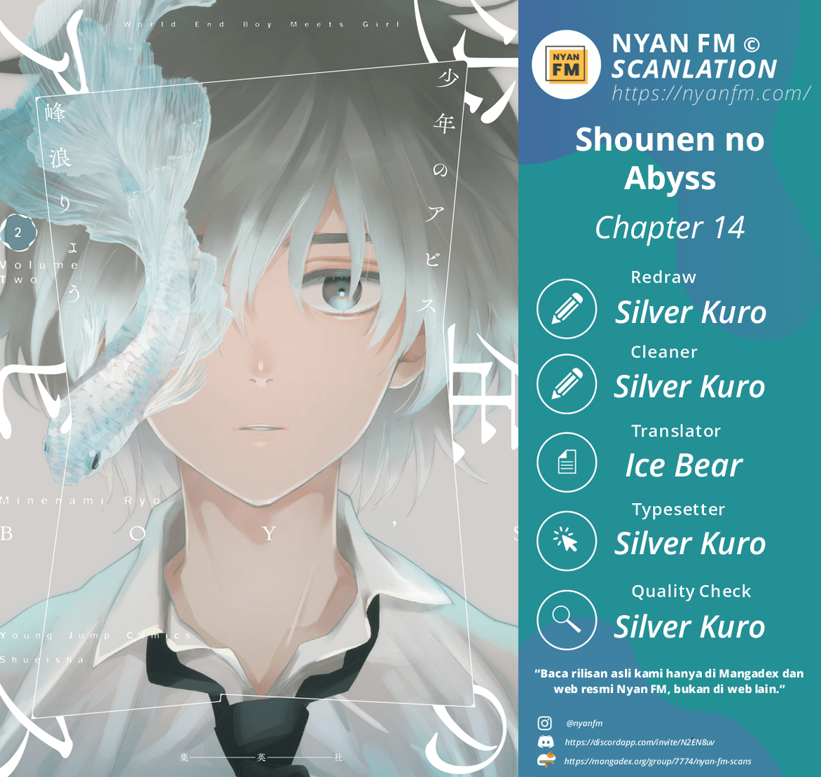Baca Shounen no Abyss - Chapter 14 halaman 1