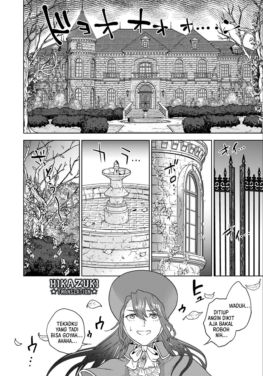 Baca Shounin Reijou Agnes Henkyou ni Tsuihou Sareta Akuyaku Reijou wa Shousai o Hakki Shi Nariagaru - Chapter 1 halaman 25