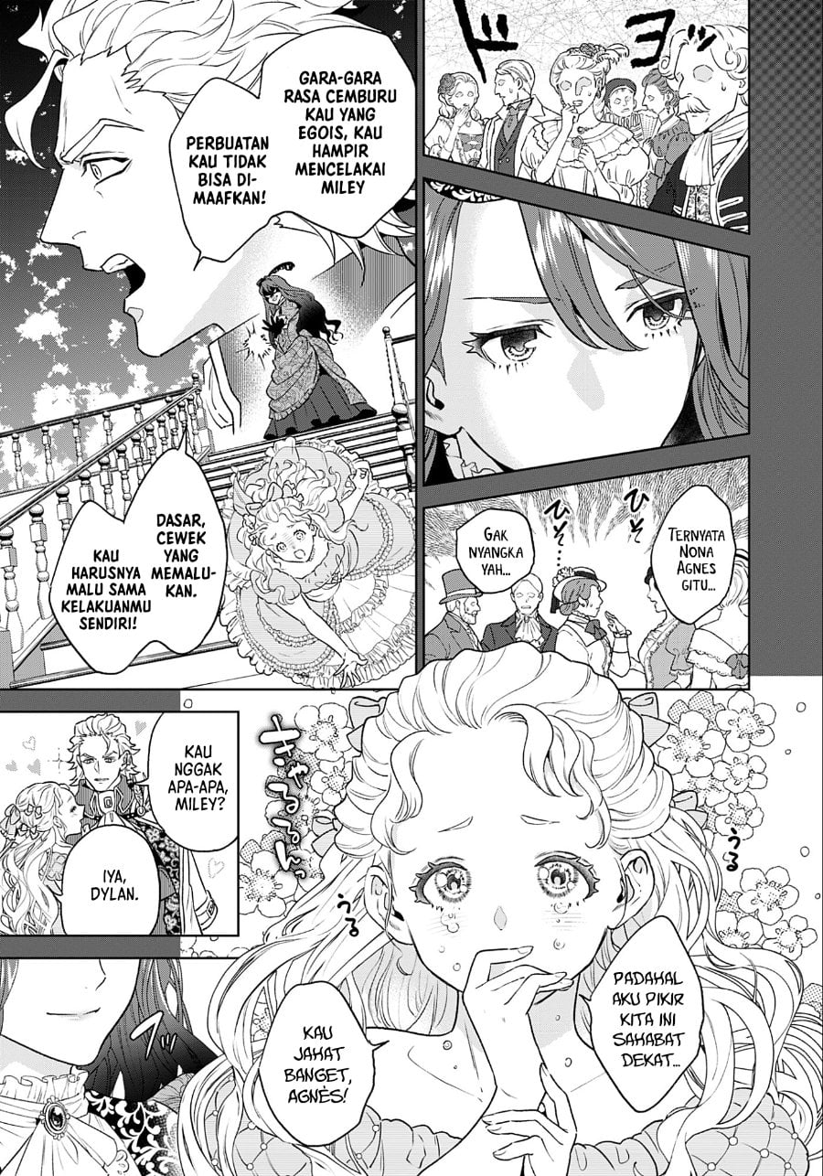 Baca Shounin Reijou Agnes Henkyou ni Tsuihou Sareta Akuyaku Reijou wa Shousai o Hakki Shi Nariagaru - Chapter 1 halaman 6