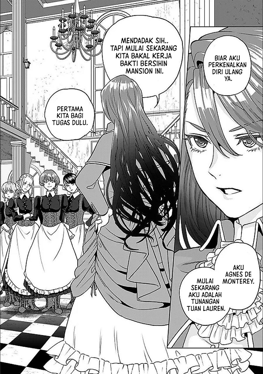 Baca Shounin Reijou Agnes Henkyou ni Tsuihou Sareta Akuyaku Reijou wa Shousai o Hakki Shi Nariagaru - Chapter 2.1 halaman 12