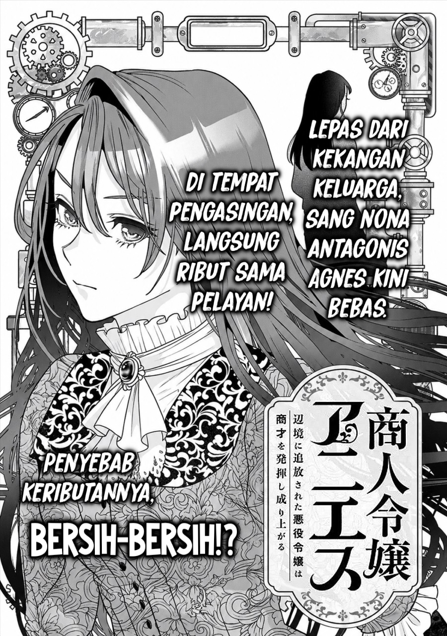Baca Shounin Reijou Agnes Henkyou ni Tsuihou Sareta Akuyaku Reijou wa Shousai o Hakki Shi Nariagaru - Chapter 2.1 halaman 2