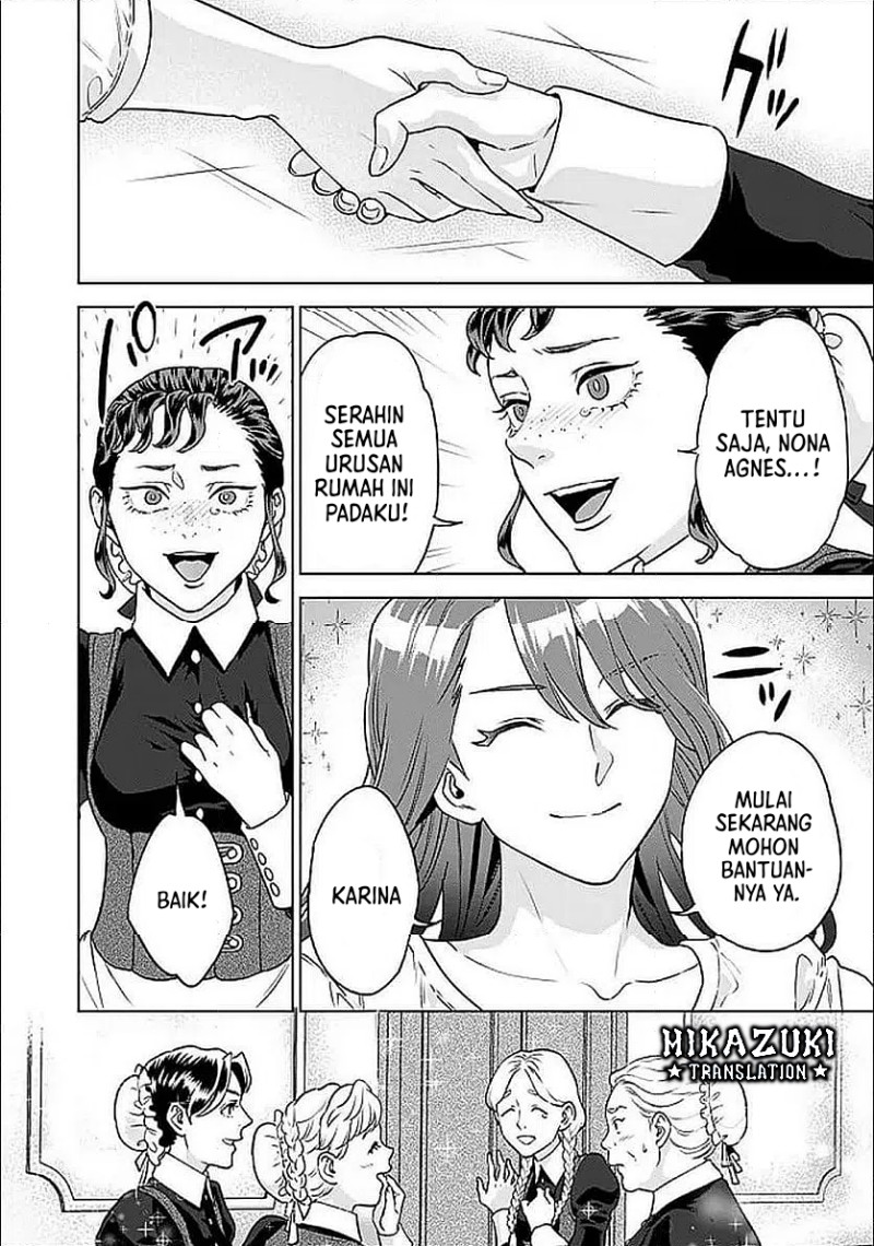 Baca Shounin Reijou Agnes Henkyou ni Tsuihou Sareta Akuyaku Reijou wa Shousai o Hakki Shi Nariagaru - Chapter 2.2 halaman 10