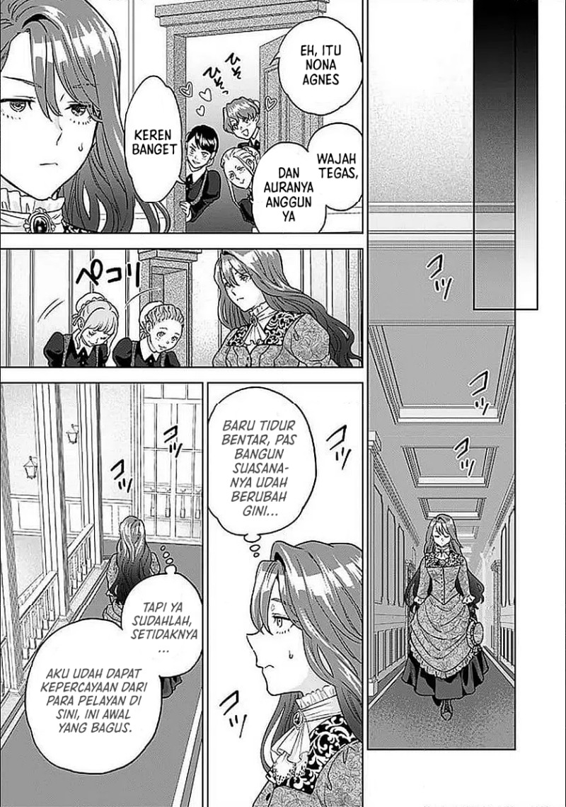 Baca Shounin Reijou Agnes Henkyou ni Tsuihou Sareta Akuyaku Reijou wa Shousai o Hakki Shi Nariagaru - Chapter 2.2 halaman 11