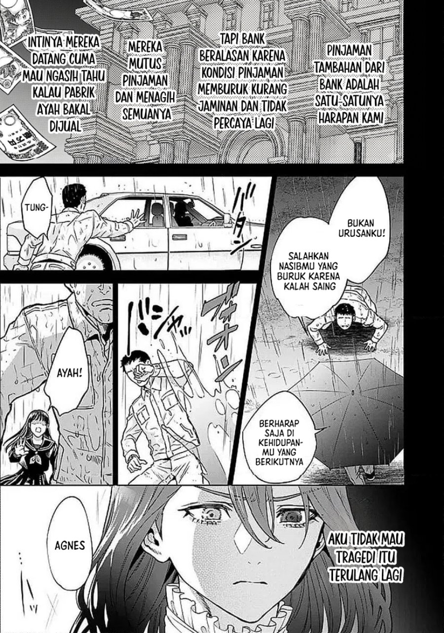 Baca Shounin Reijou Agnes Henkyou ni Tsuihou Sareta Akuyaku Reijou wa Shousai o Hakki Shi Nariagaru - Chapter 3.1 halaman 14