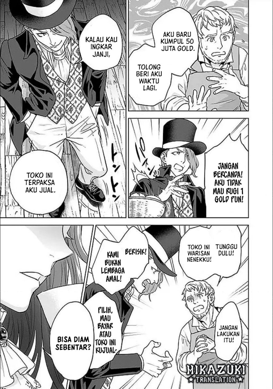 Baca Shounin Reijou Agnes Henkyou ni Tsuihou Sareta Akuyaku Reijou wa Shousai o Hakki Shi Nariagaru - Chapter 3.1 halaman 4