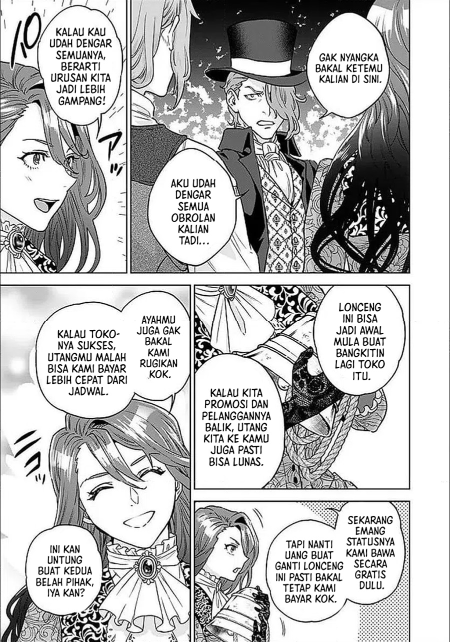 Baca Shounin Reijou Agnes Henkyou ni Tsuihou Sareta Akuyaku Reijou wa Shousai o Hakki Shi Nariagaru - Chapter 3.2 halaman 19