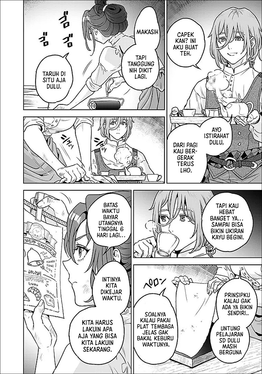 Baca Shounin Reijou Agnes Henkyou ni Tsuihou Sareta Akuyaku Reijou wa Shousai o Hakki Shi Nariagaru - Chapter 4.3 halaman 5