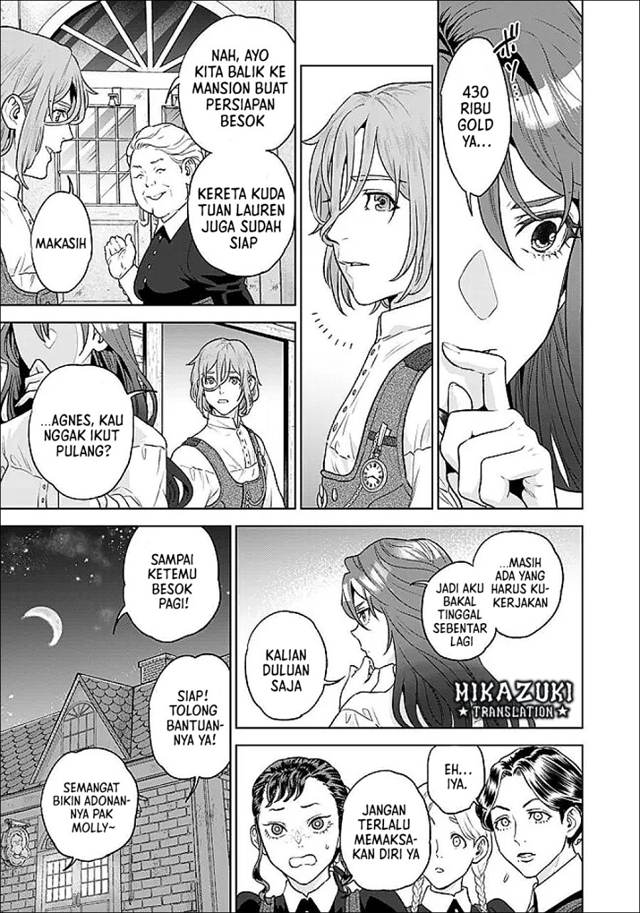 Baca Shounin Reijou Agnes Henkyou ni Tsuihou Sareta Akuyaku Reijou wa Shousai o Hakki Shi Nariagaru - Chapter 6.2 halaman 13