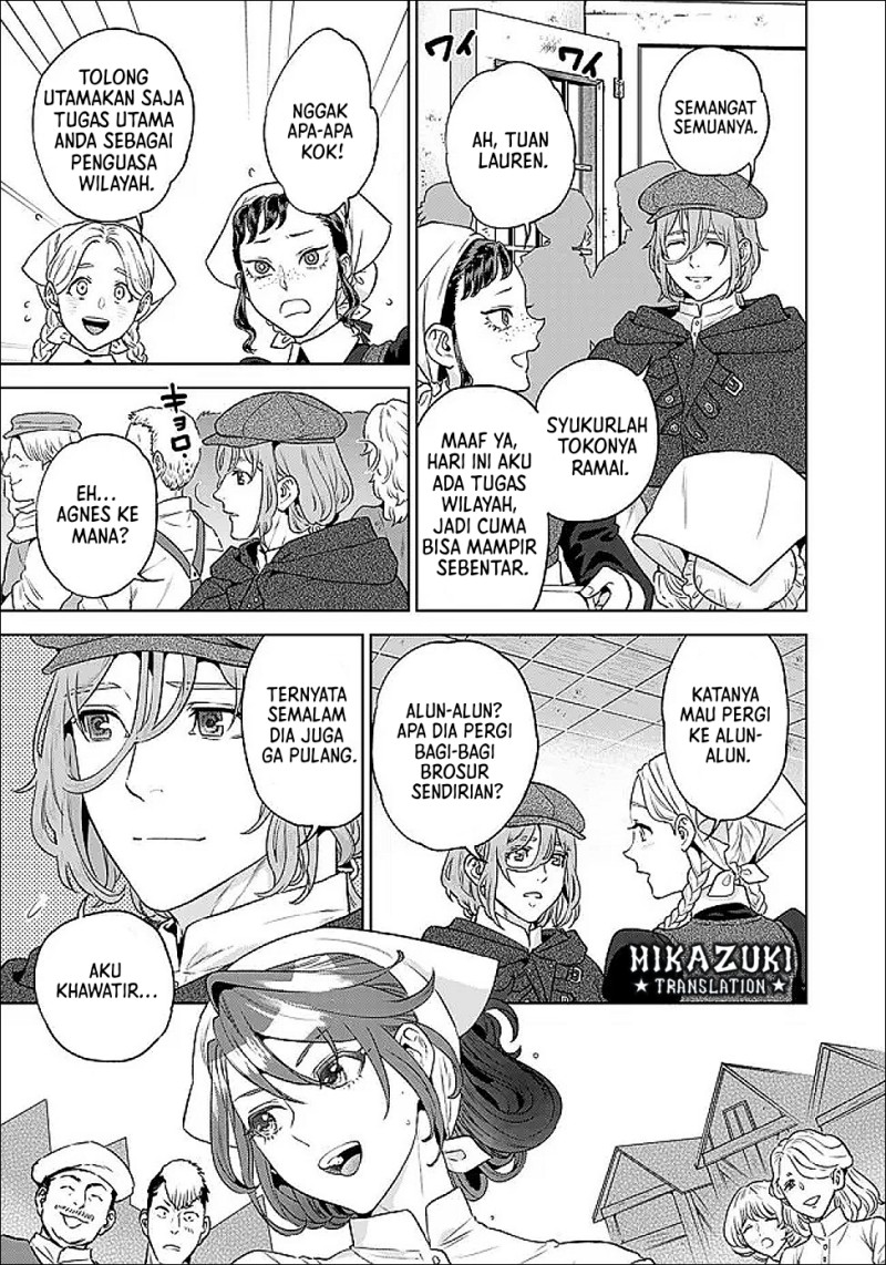 Shounin Reijou Agnes Henkyou ni Tsuihou Sareta Akuyaku Reijou wa Shousai o Hakki Shi Nariagaru Chapter 6.3 - Page 4