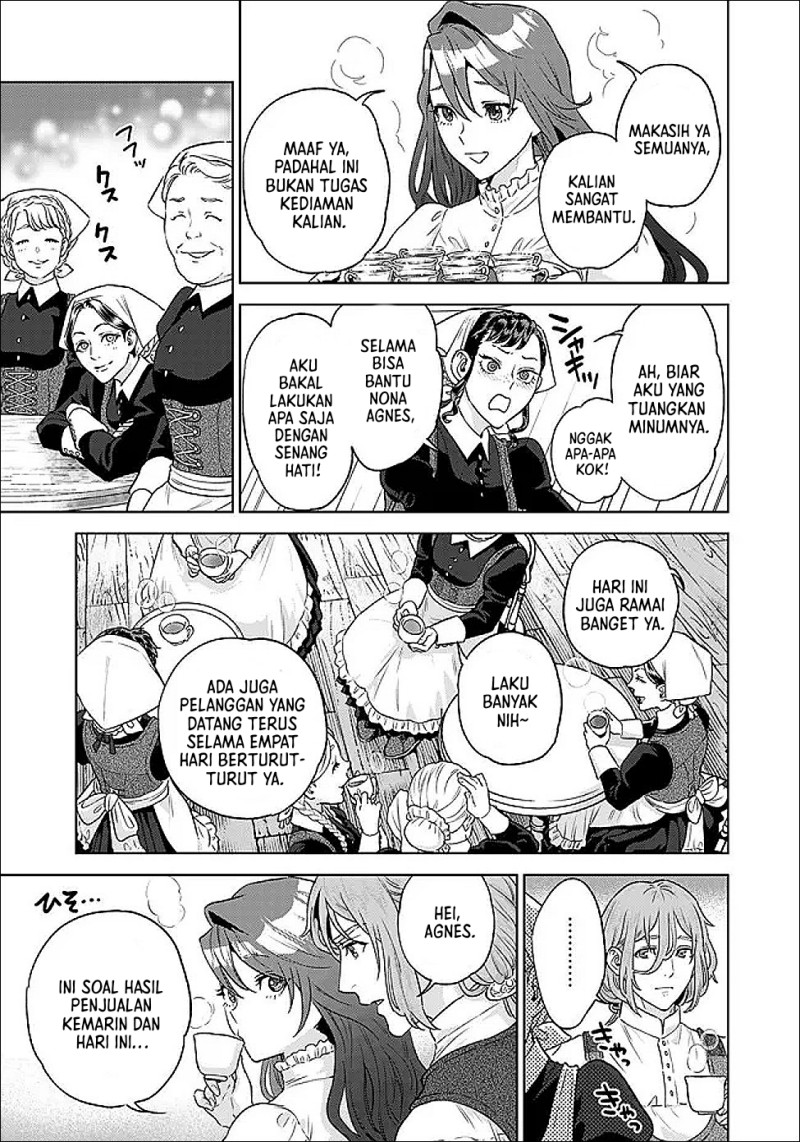 Shounin Reijou Agnes Henkyou ni Tsuihou Sareta Akuyaku Reijou wa Shousai o Hakki Shi Nariagaru Chapter 6.3 - Page 6