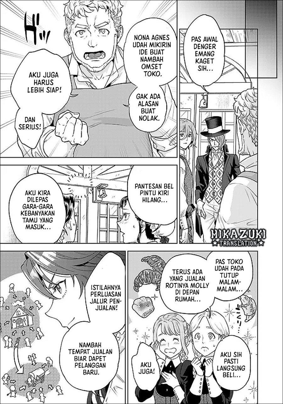 Shounin Reijou Agnes Henkyou ni Tsuihou Sareta Akuyaku Reijou wa Shousai o Hakki Shi Nariagaru Chapter 7.1 - Page 10